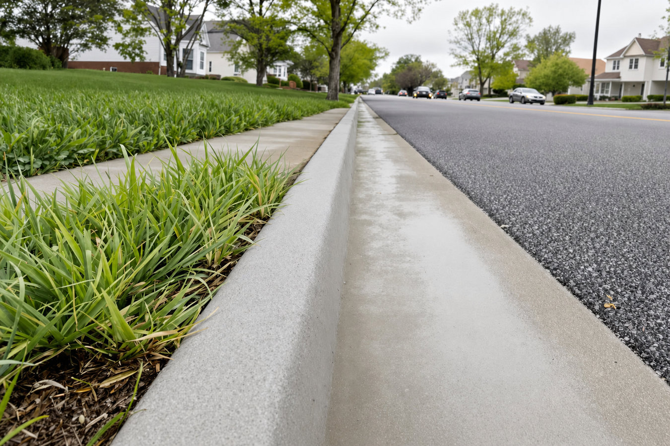 Concrete curbing and sidewalks in Lancaster, CA