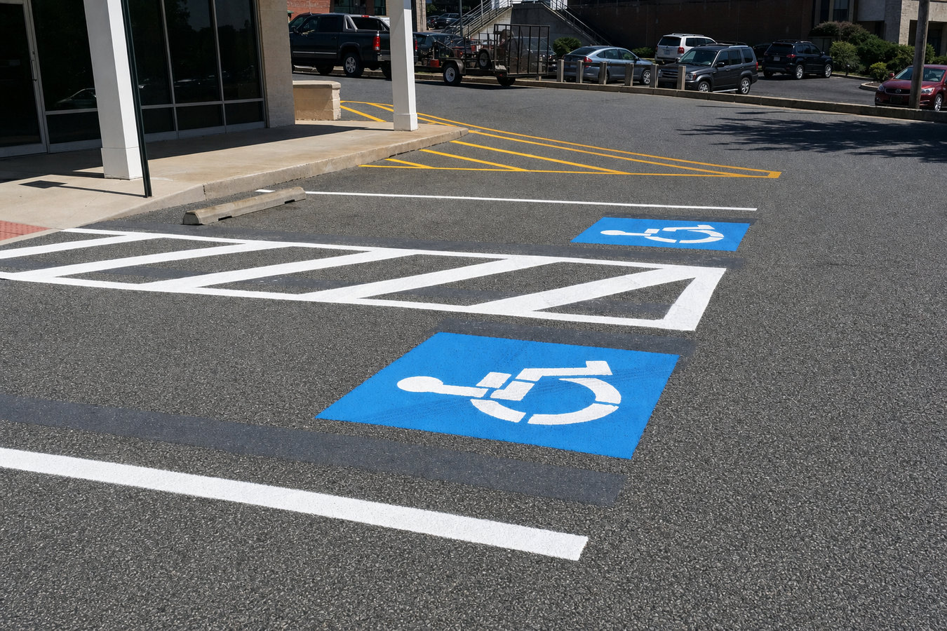 Parking lot maintenance in Lancaster, CA